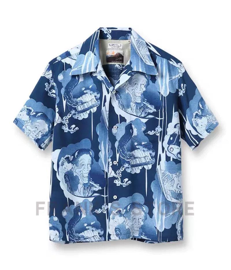 Sun Surf SUN SURF Hokusai Hawaii Shirt Size US S / EU 44-46 / 1 - 1 Thumbnail