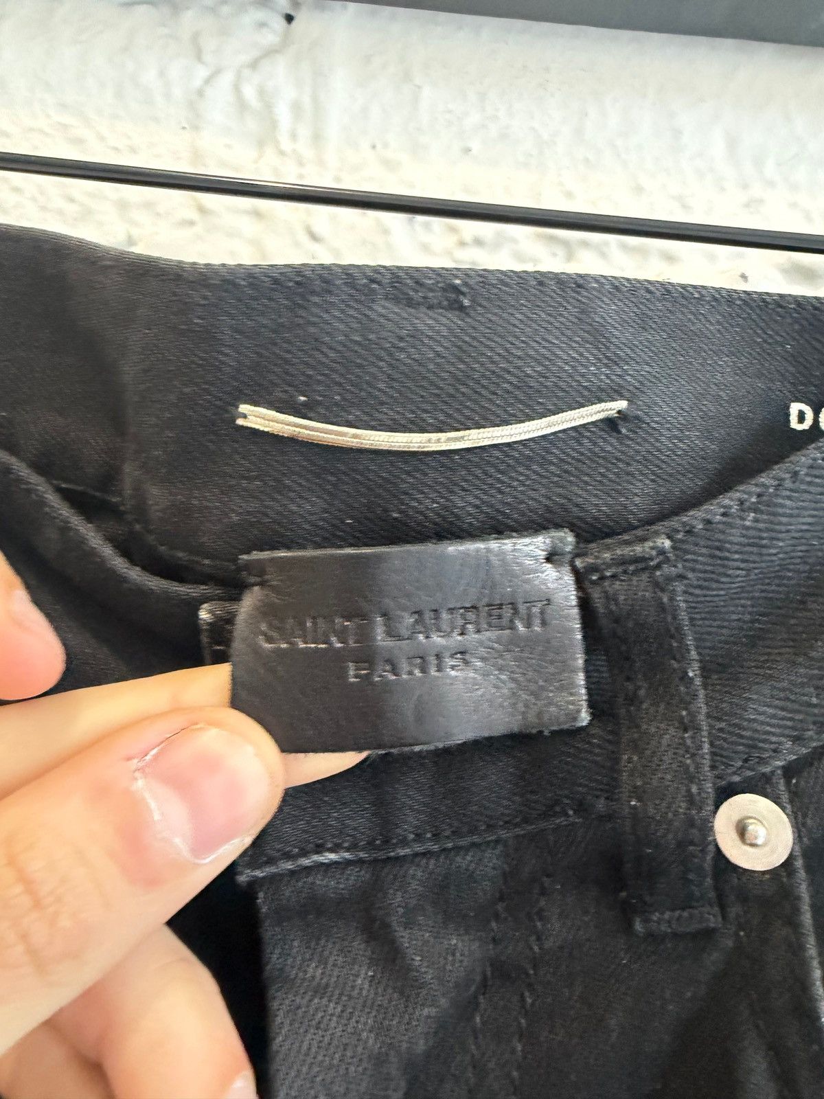 Saint Laurent Paris F/W 2017 SAINT LAURENT MOTO BIKER DENIM Size US 29 - 4 Thumbnail