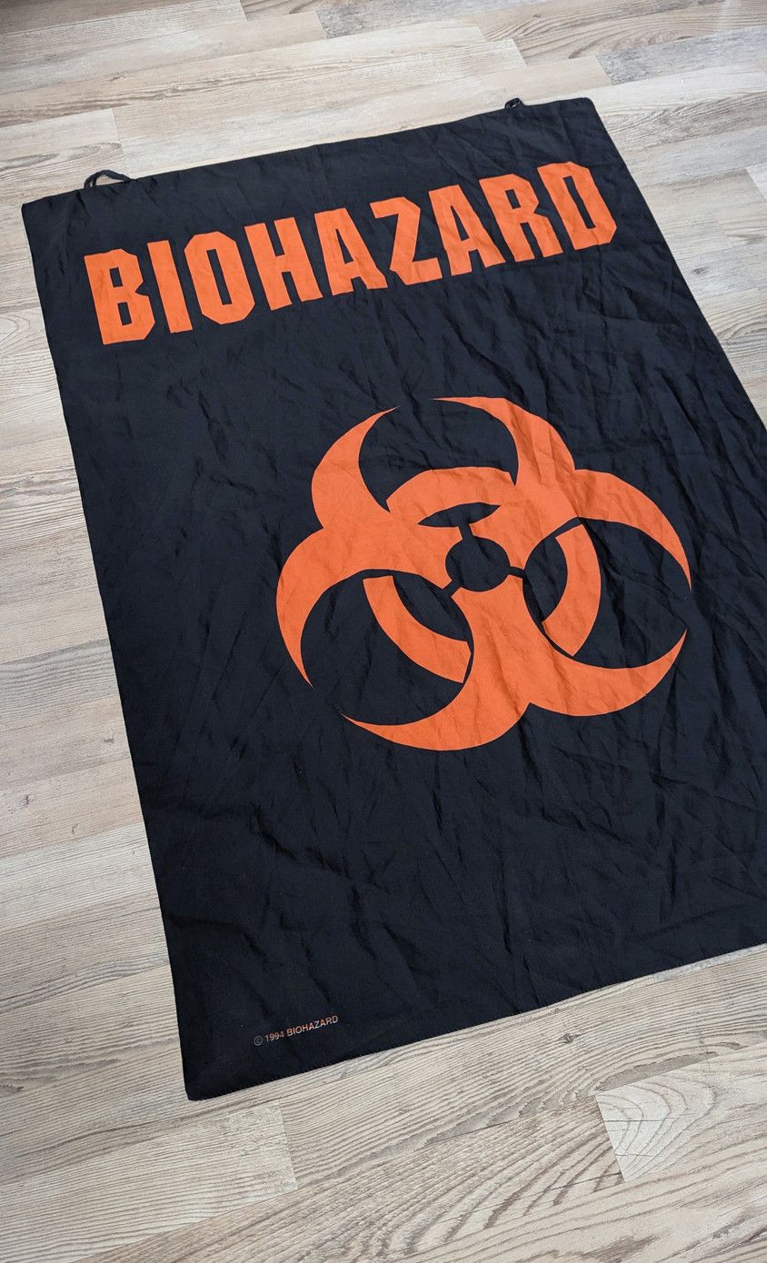 Band Tees Biohazard Rare 90s 1994 Vintage Flag Wall Banner Poster Size ONE SIZE - 2 Thumbnail
