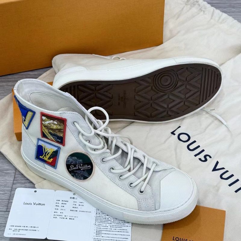 Louis Vuitton Louis Vuitton Casual High-Top Sneakers -2508 Size US 8 / IT 38 - 9 Thumbnail