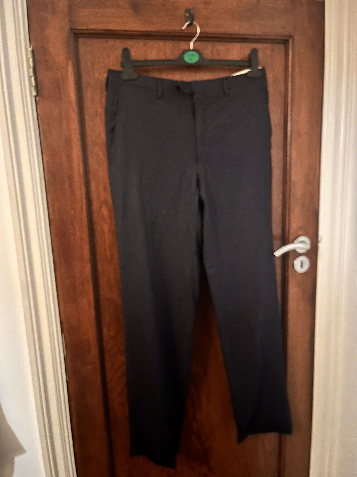 Kiton Kiton super 180s wool navy suit size uk 38r Size 38R - 11 Thumbnail