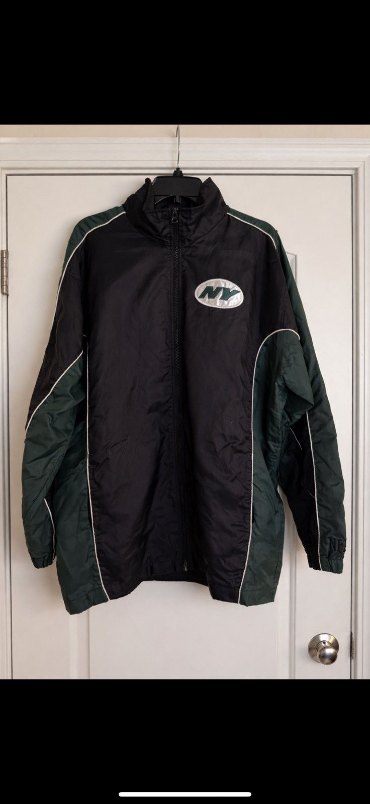 NFL Vintage NFL New York Jets Windbreaker Jacket Size US M / EU 48-50 / 2 - 4 Thumbnail