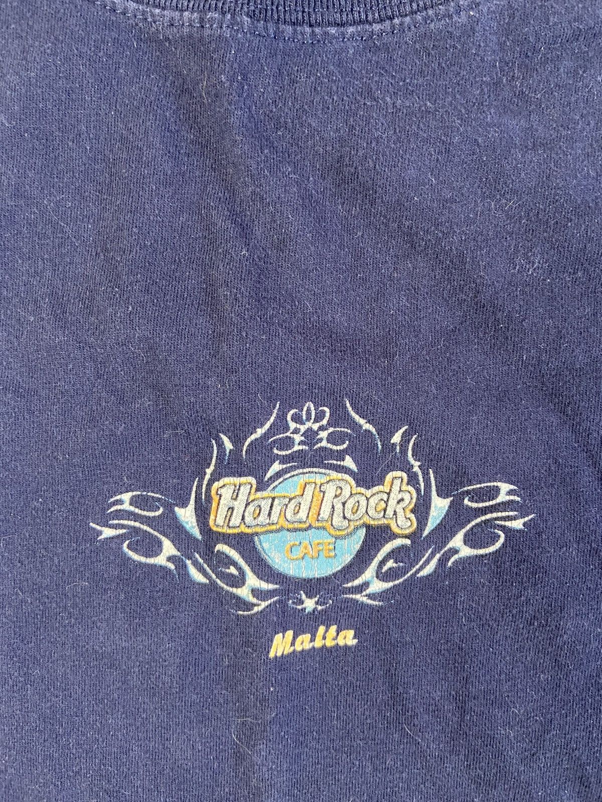 Hard Rock Cafe Vintage Hard Rock Cafe Malta Graphic T- Shirt Size US XL / EU 56 / 4 - 5 Thumbnail
