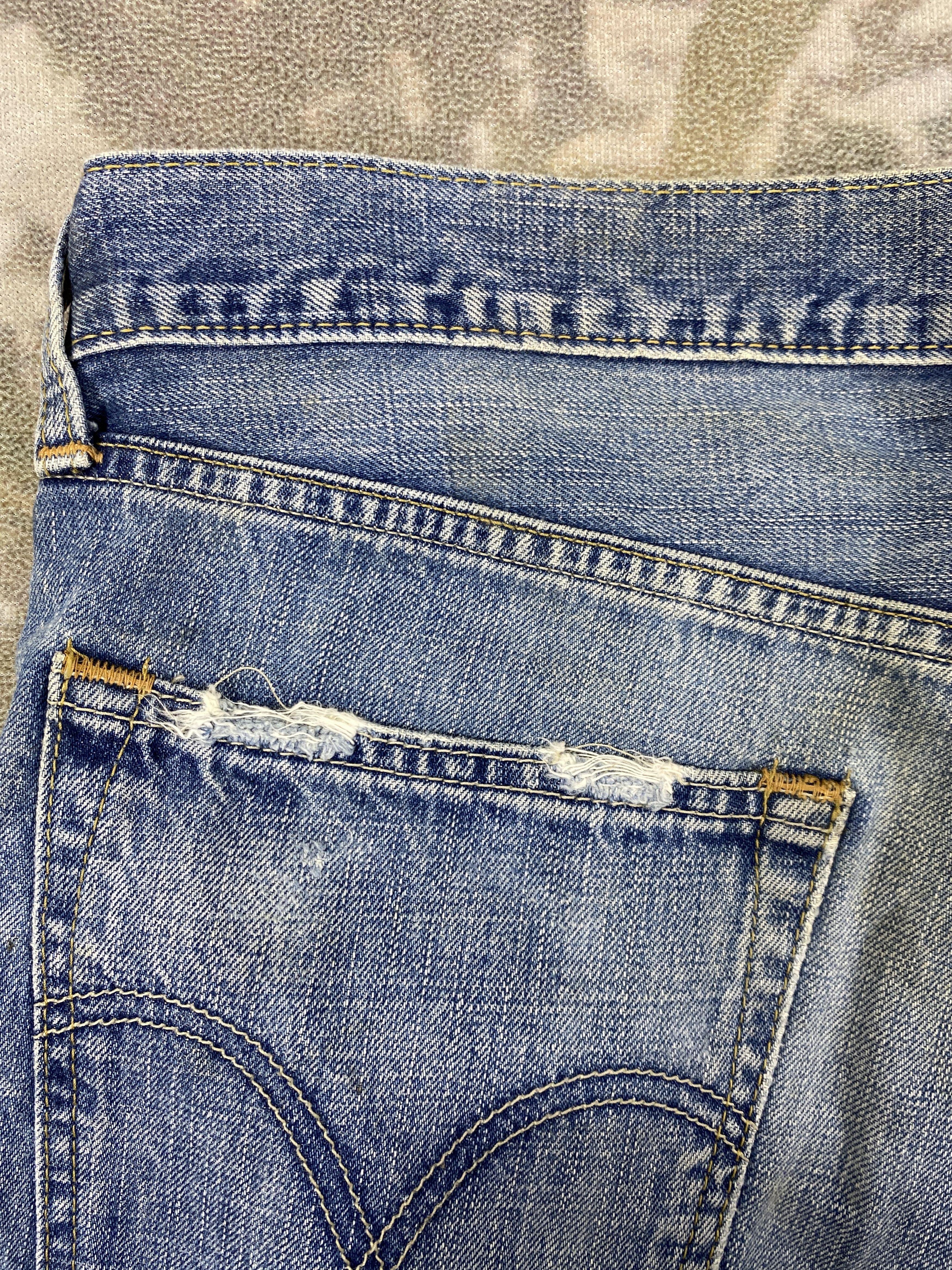 Levi's Distressed Blue Vintage Levi's 503 33x29.5 Denim -SJ160 Size US 33 - 12 Thumbnail