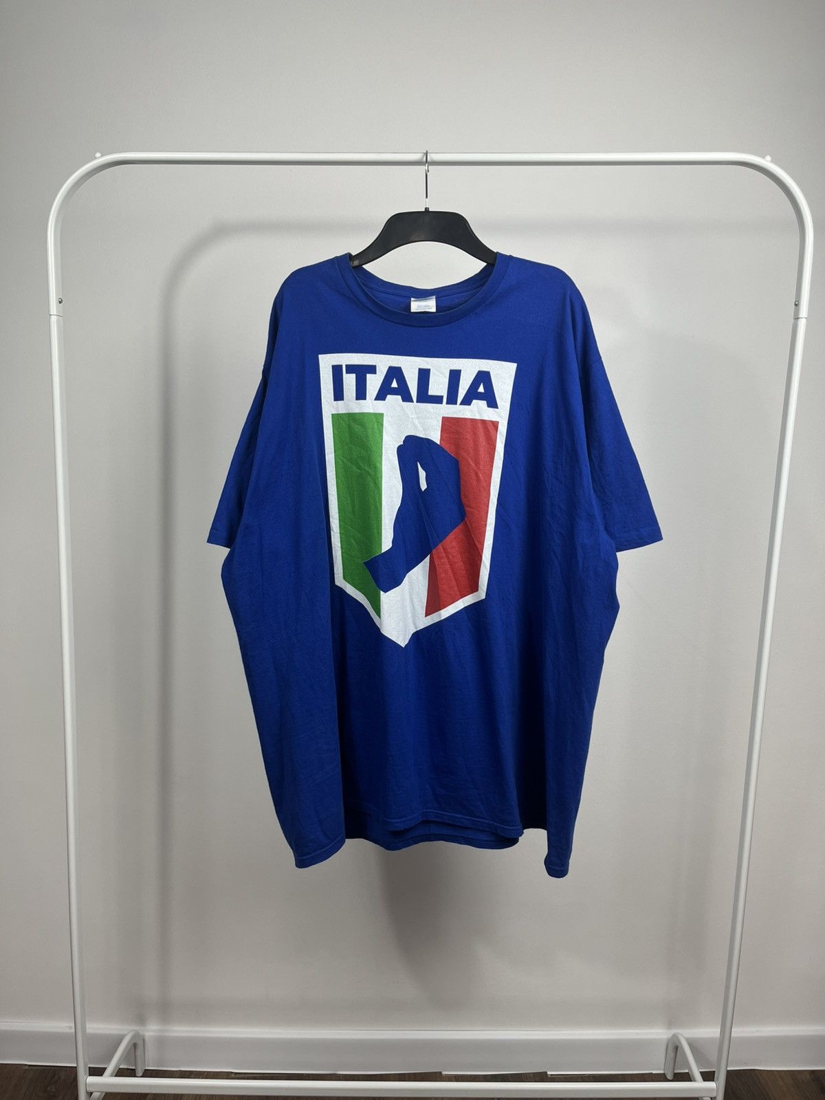 Other Italia Flag Graphic T-Shirt Blue Port & Company 3XL Size US XXL / EU 58 / 5 - 1 Thumbnail