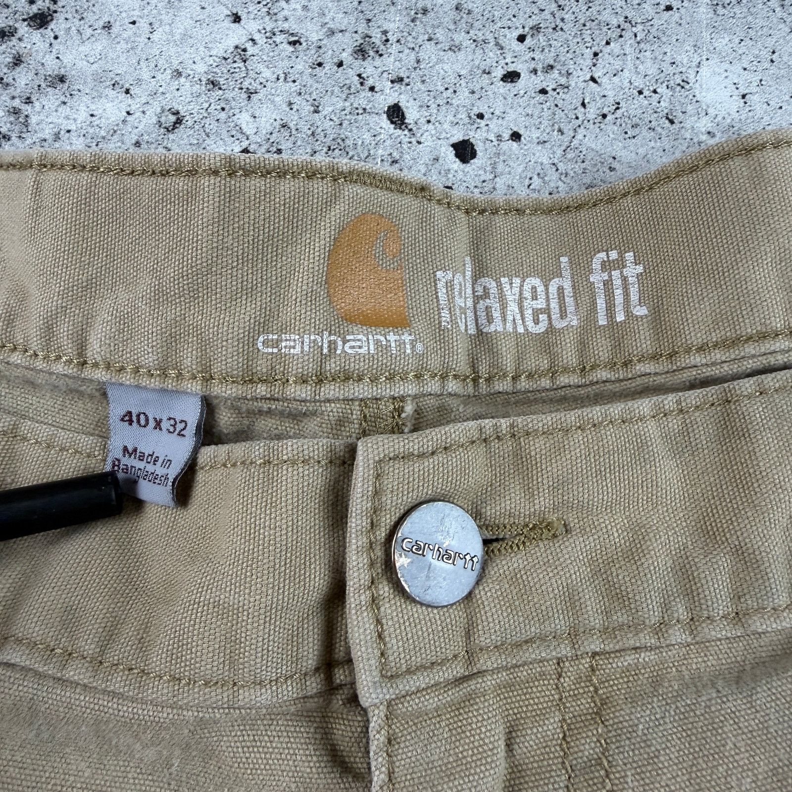 Carhartt Carhartt Relaxed Fit Carpenter Pants Size 40x32 Workwear Size US 40 / EU 56 - 9 Thumbnail