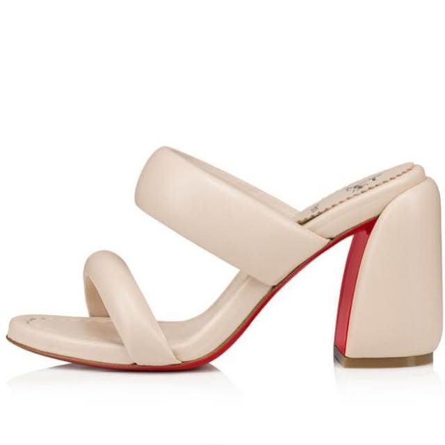 Christian Louboutin oc11z0125 Inflama Sab 85mm Sandals in Beige Size US 9.5 / IT 39.5 - 2 Thumbnail