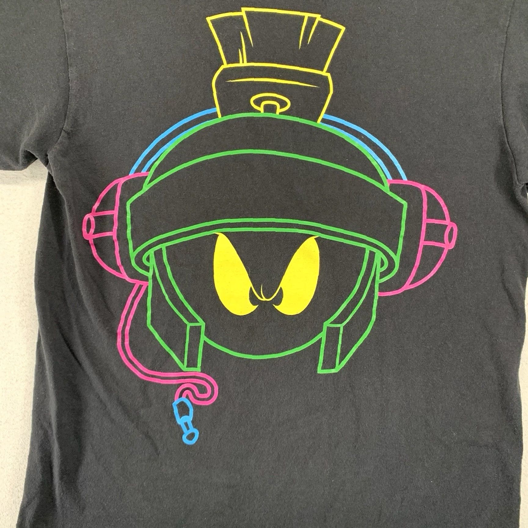 Vintage VINTAGE Marvin The Martian T-Shirt Unisex Adults Medium Black 90s Cartoon Graphic Retro Size US M / EU 48-50 / 2 - 2 Thumbnail
