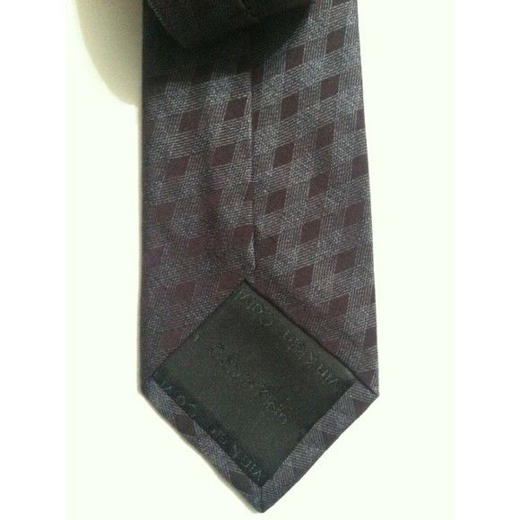 Calvin Klein CALVIN KLEIN MENS NEW MAROON 65%VISCOSE 35%SILK TIE WIDTH:3" Size ONE SIZE - 3 Thumbnail