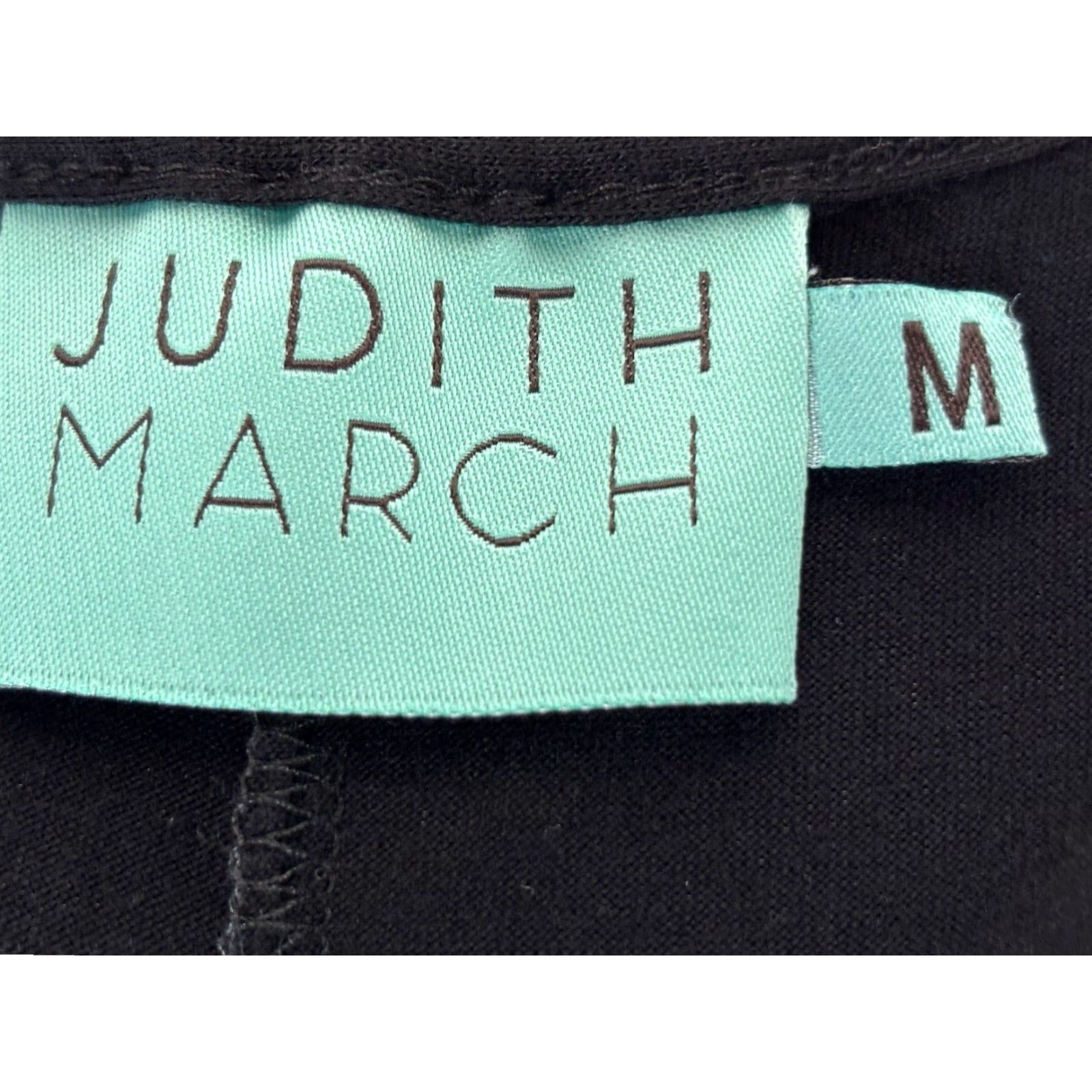 Vintage Judith March Swim Tank Top Shirt Sz Medium Black Tassel Fringe Hem Oversized Size M / US 6-8 / IT 42-44 - 7 Thumbnail