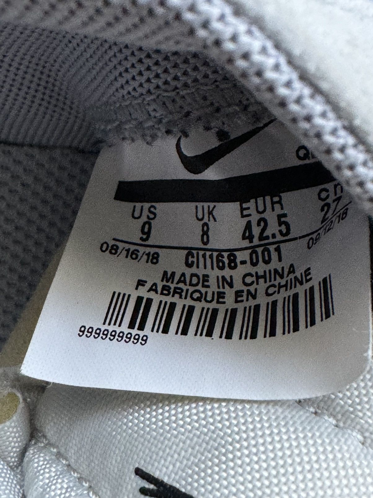Nike NEED GONE ‼️ SAMPLE Nike Drop Type LX “Grey” Size US 9 / EU 42 - 8 Thumbnail