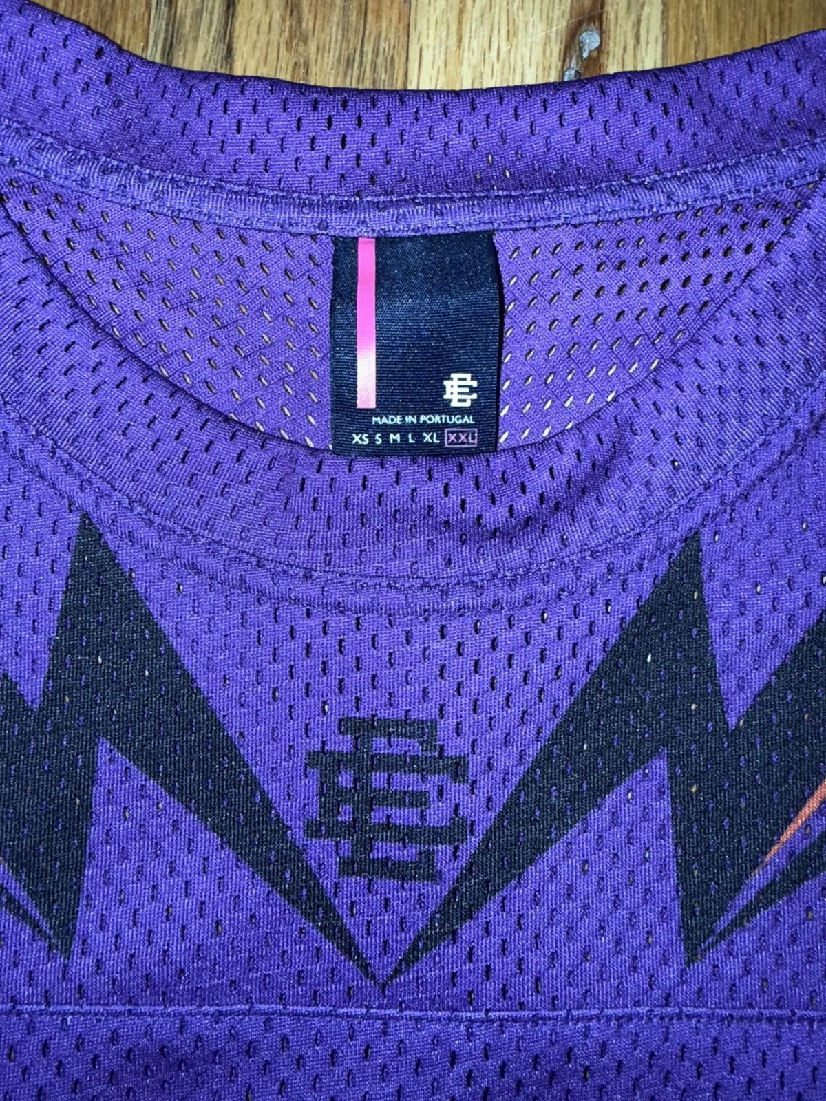 Eric Emanuel Eric Emanuel Mesh Jersey 91 XXL Size US XXL / EU 58 / 5 - 2 Thumbnail