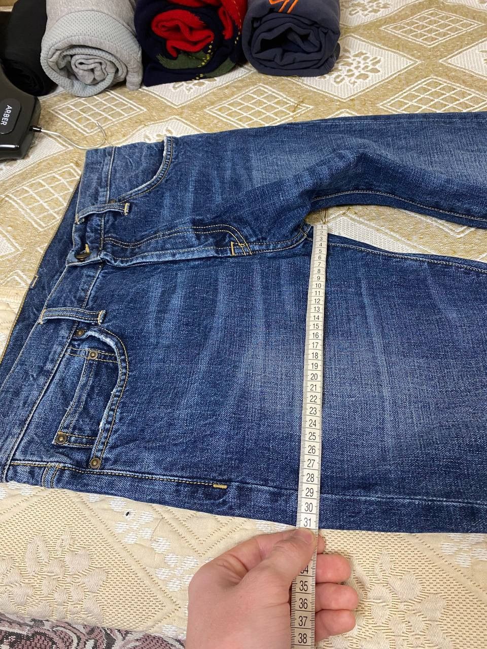 Carhartt 🔥 Carhartt WIP Vintage Logo Klondike Pants Denim Jeans 32x32 Size US 32 / EU 48 - 8 Thumbnail