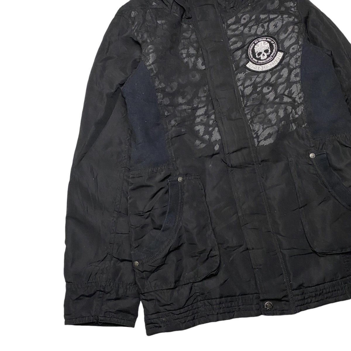 If Six Was Nine 2000's Batsu Studio Bono Skull Jacket Size US M / EU 48-50 / 2 - 5 Thumbnail