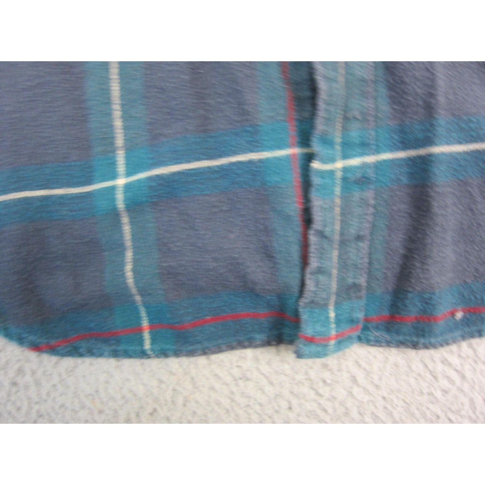 Arrow VINTAGE Arrow Shirt Lot of 2 2XL Blue Plaid Button-Up Men Size US XXL / EU 58 / 5 - 4 Thumbnail