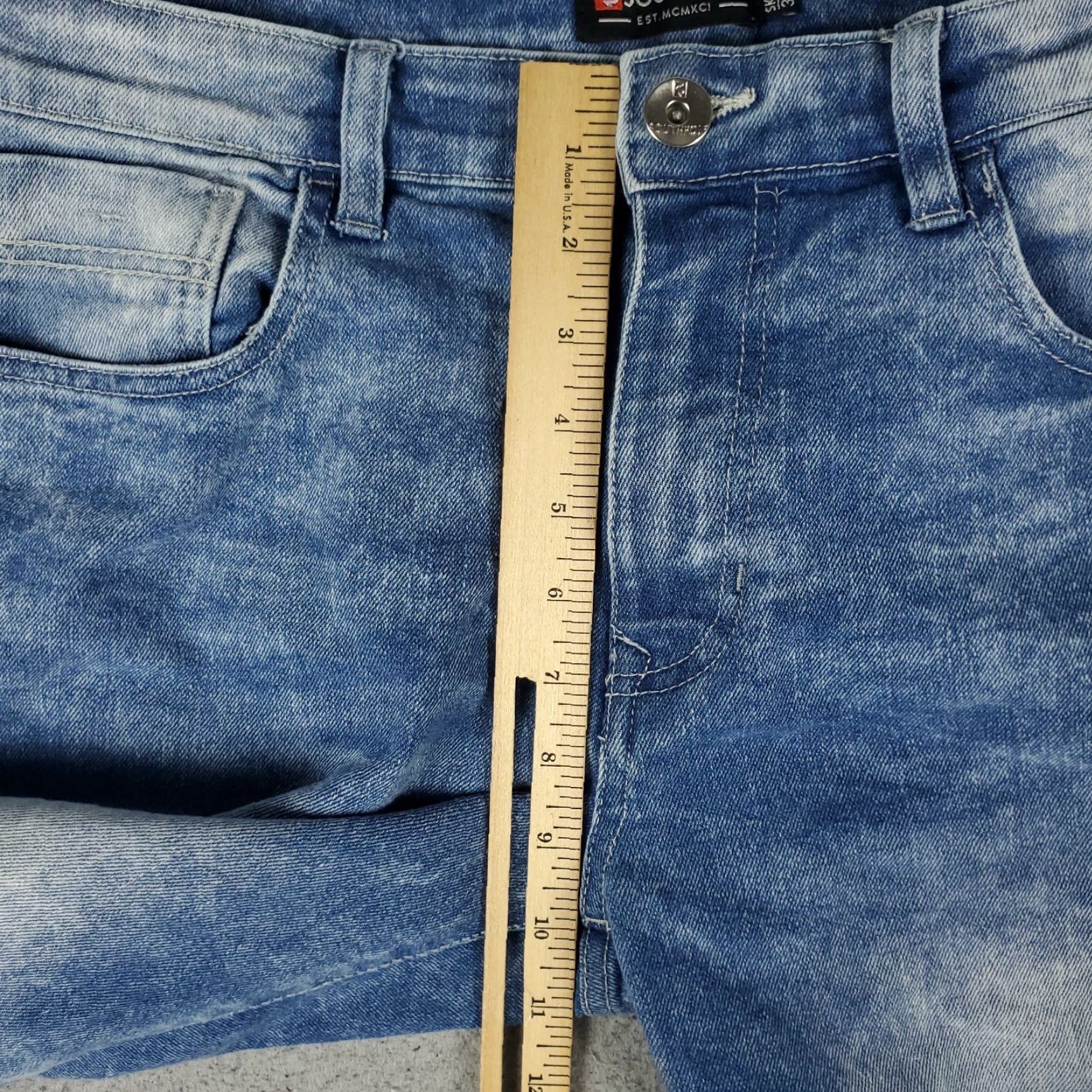 Southpole VINTAGE Southpole Mens Jeans Size 34x32 Straight Fit Denim Pants Blue Cotton 90s Men's Size US 34 / EU 50 - 4 Thumbnail