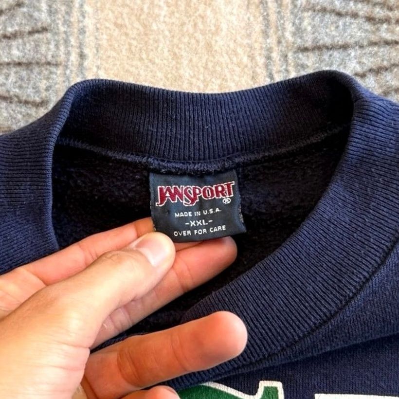Jansport VINTAGE JanSport 90s Michigan State University Spartans Crewneck Sweatshirt 2XL Blue Mens Size US XXL / EU 58 / 5 - 3 Thumbnail