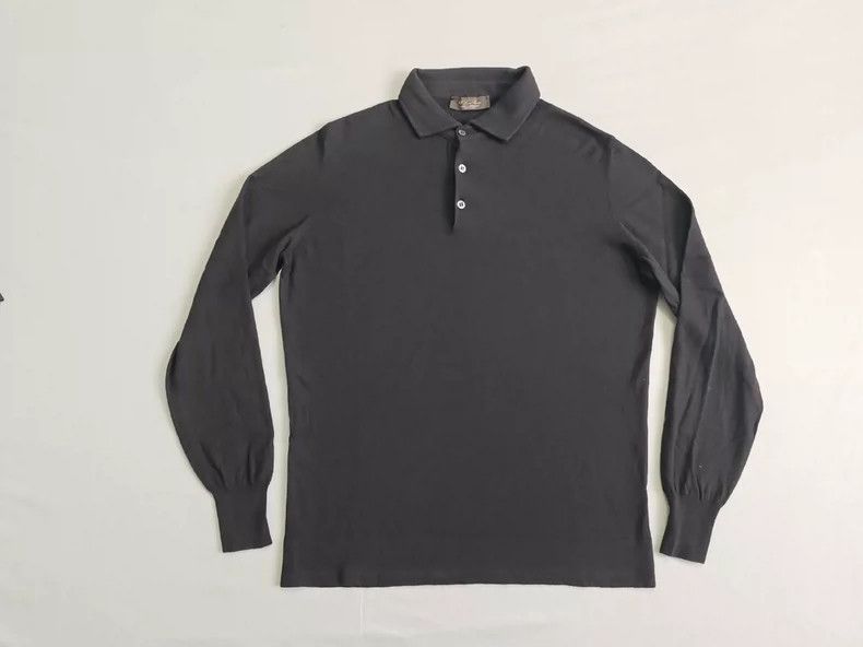 Loro Piana Loro Piana Baby Cashmere Polo Sweater - dmc Size US M / EU 48-50 / 2 - 1 Thumbnail