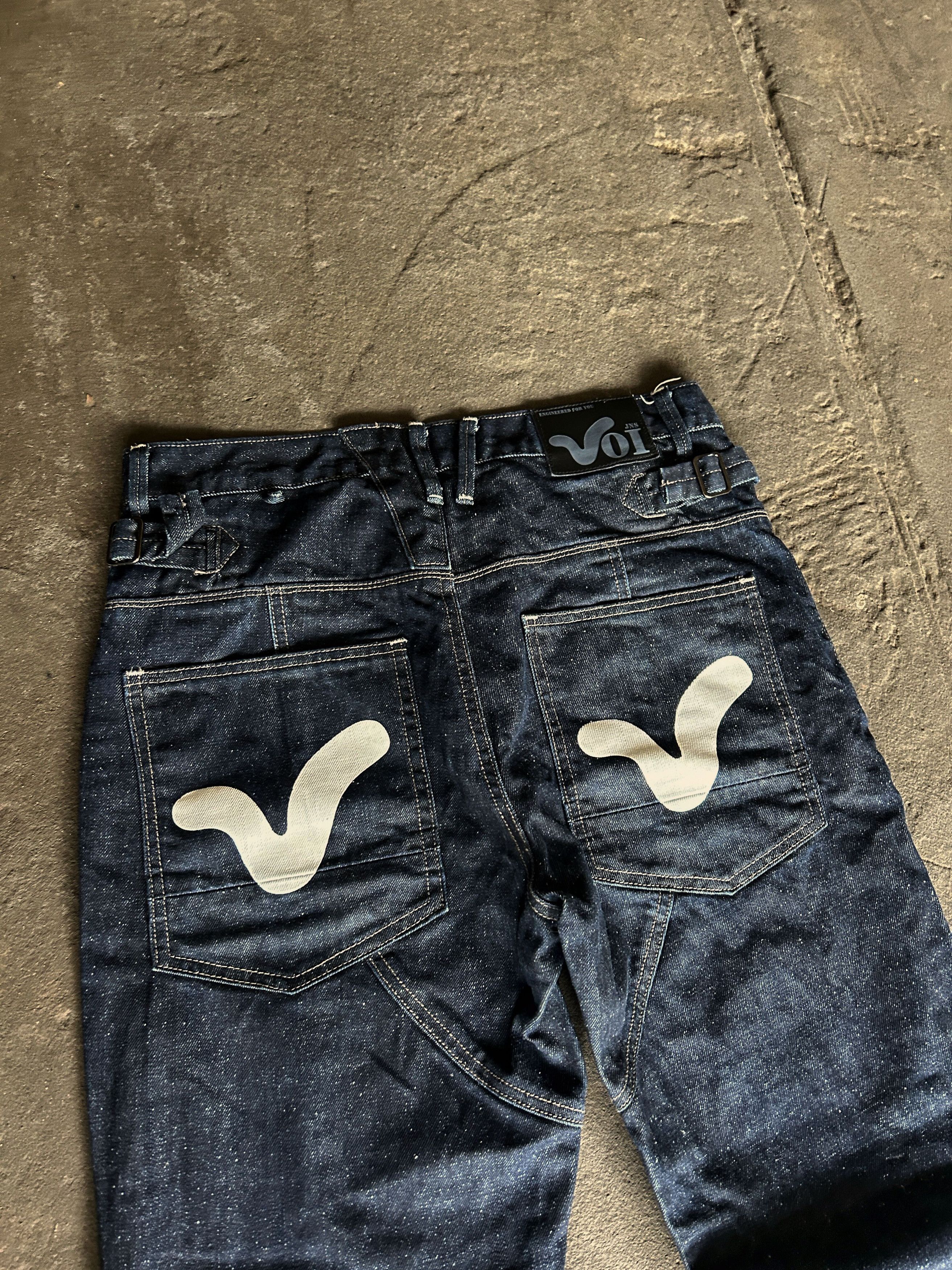 Vintage Balenciaga Rick Owens Style Washed Faded Distressed Jeans Size US 32 / EU 48 - 2 Thumbnail