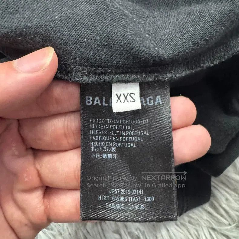Balenciaga Balenciaga Band Portrait Short Sleeve Size US XXS / EU 40 - 4 Thumbnail