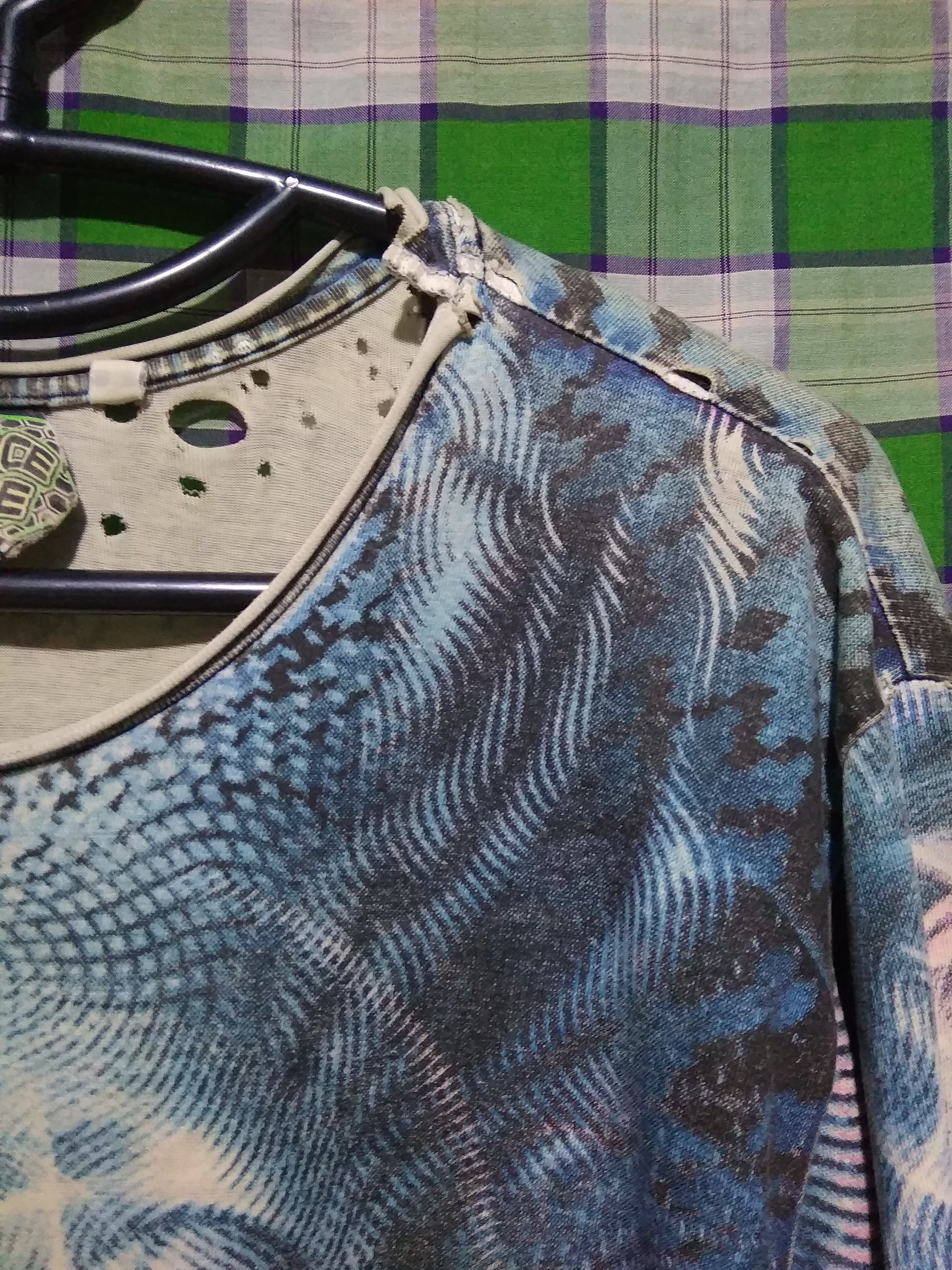 Vintage Vtg Space Tribe psychedelic LSD trippy alien Alex Grey Size US L / EU 52-54 / 3 - 6 Thumbnail