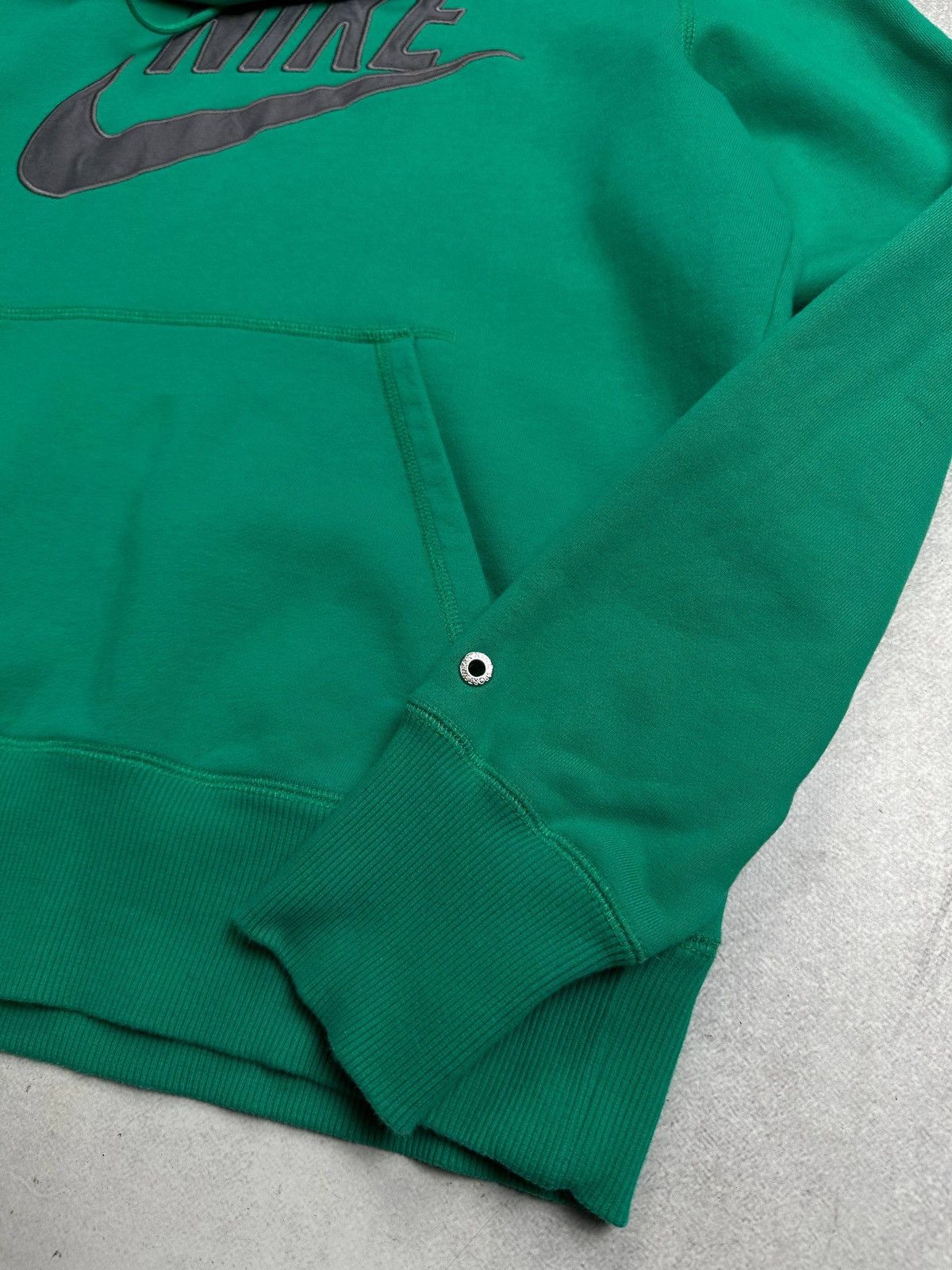 Nike Vintage 90s Nike Big Swoosh Boxy Hoodie Rare M Size US M / EU 48-50 / 2 - 5 Thumbnail