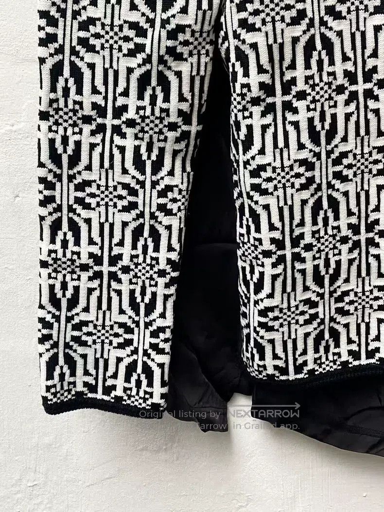 Comme des Garcons Comme Des Garcons Snowflake Patchwork Sweater Size S / US 4 / IT 40 - 7 Thumbnail