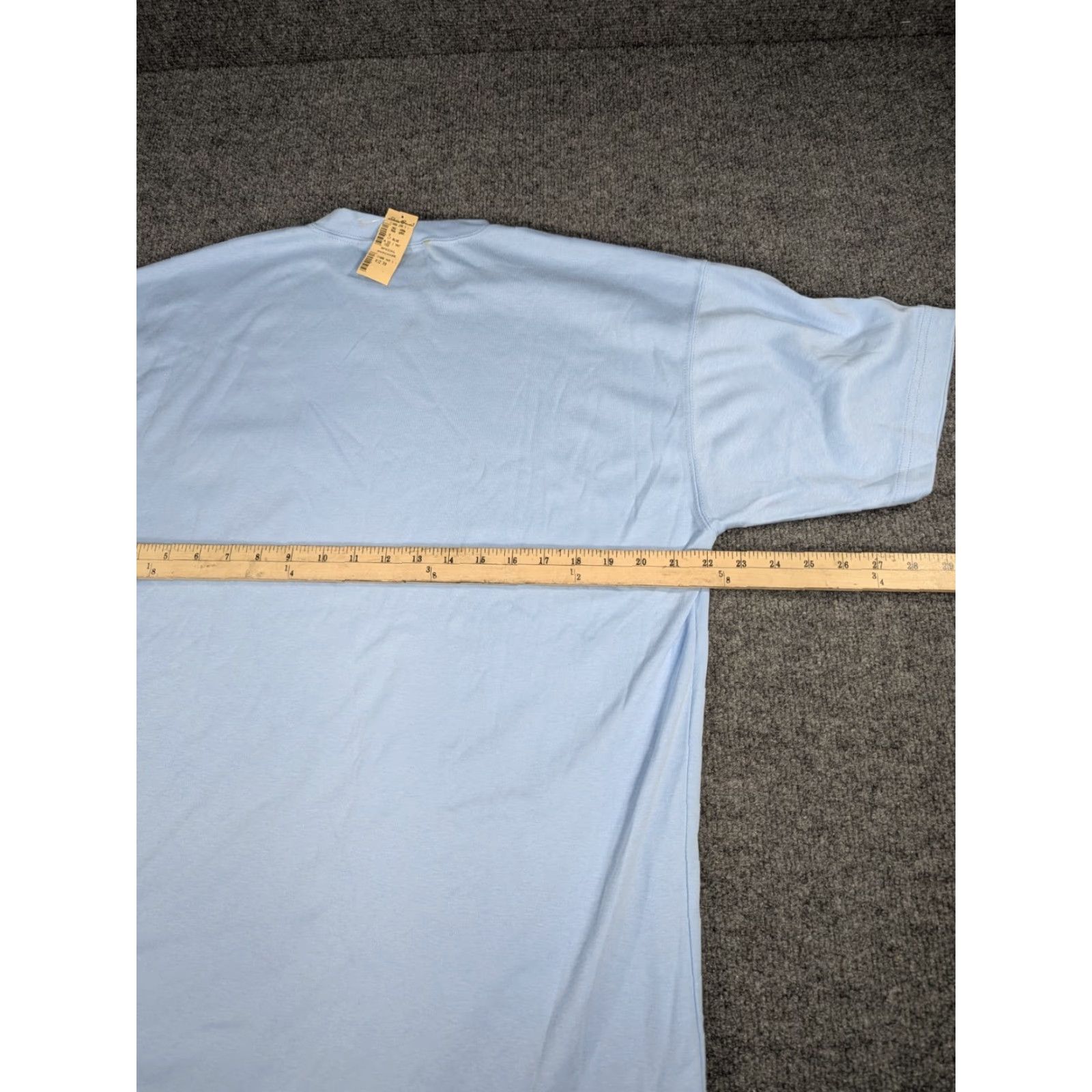Eddie Bauer VINTAGE Eddie Bauer T-Shirt Mens M Light Blue Henley Long Sleeve Cotton Knit NWT Regular Fit Blue 90s? Size US M / EU 48-50 / 2 - 7 Thumbnail