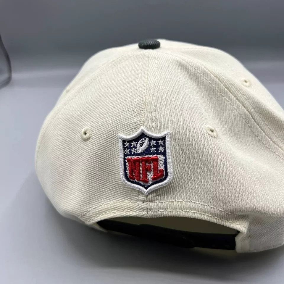 New Era Kansas City Chiefs Hat Men White Snap Back Cap Low Profile Size ONE SIZE - 4 Thumbnail