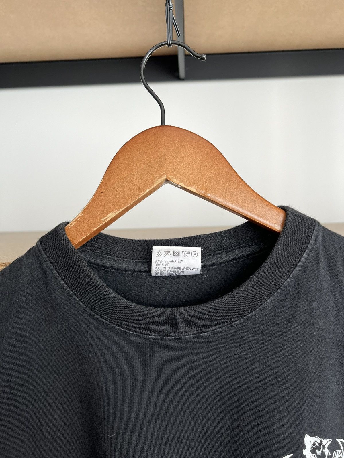 Band Tees Vintage 2005 Manegarm Vredens Tid Black Tank Top T-shirt Size US L / EU 52-54 / 3 - 12 Thumbnail
