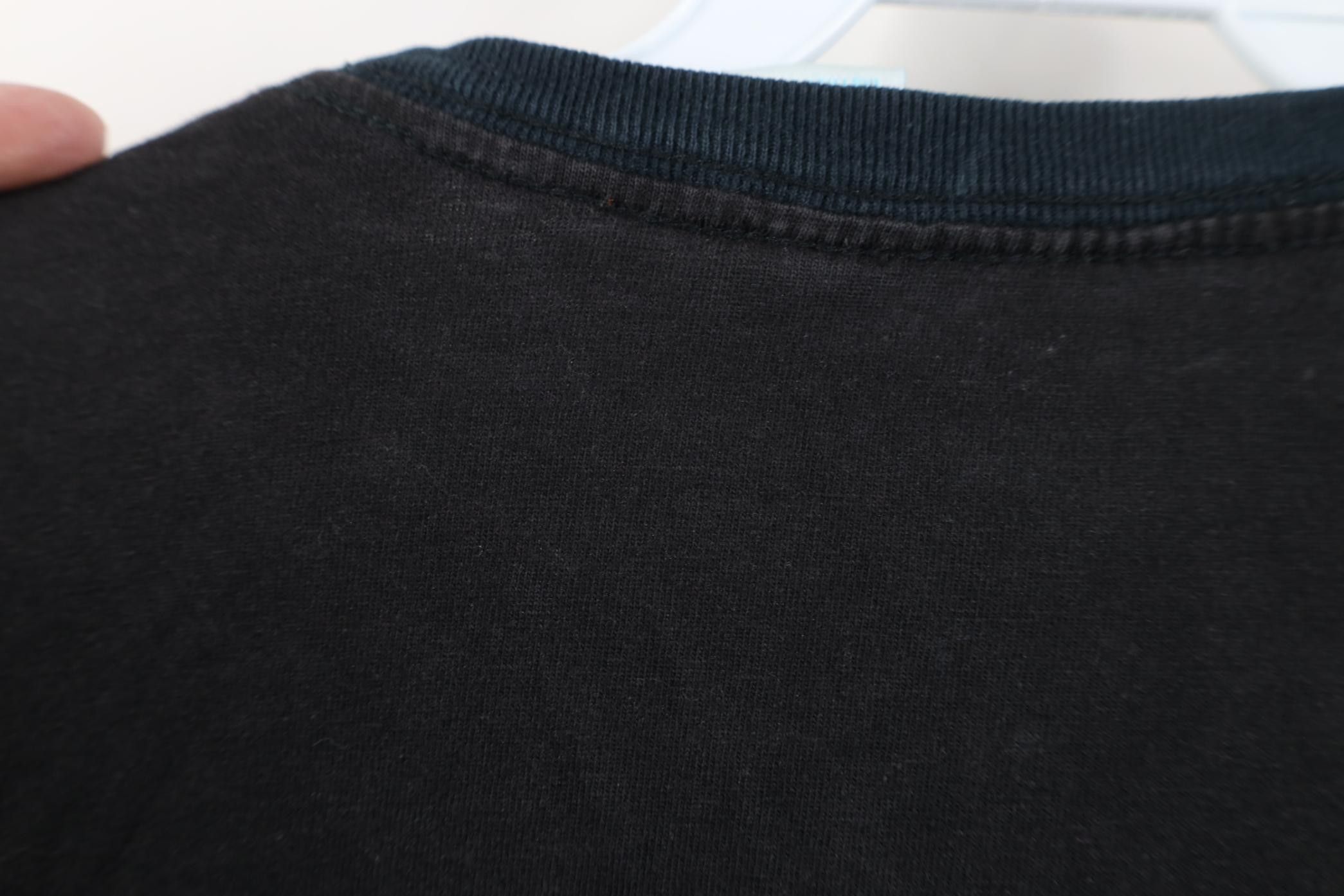Vintage Vintage 90s Streetwear Cotton Short Sleeve T-Shirt Black Size US L / EU 52-54 / 3 - 8 Thumbnail