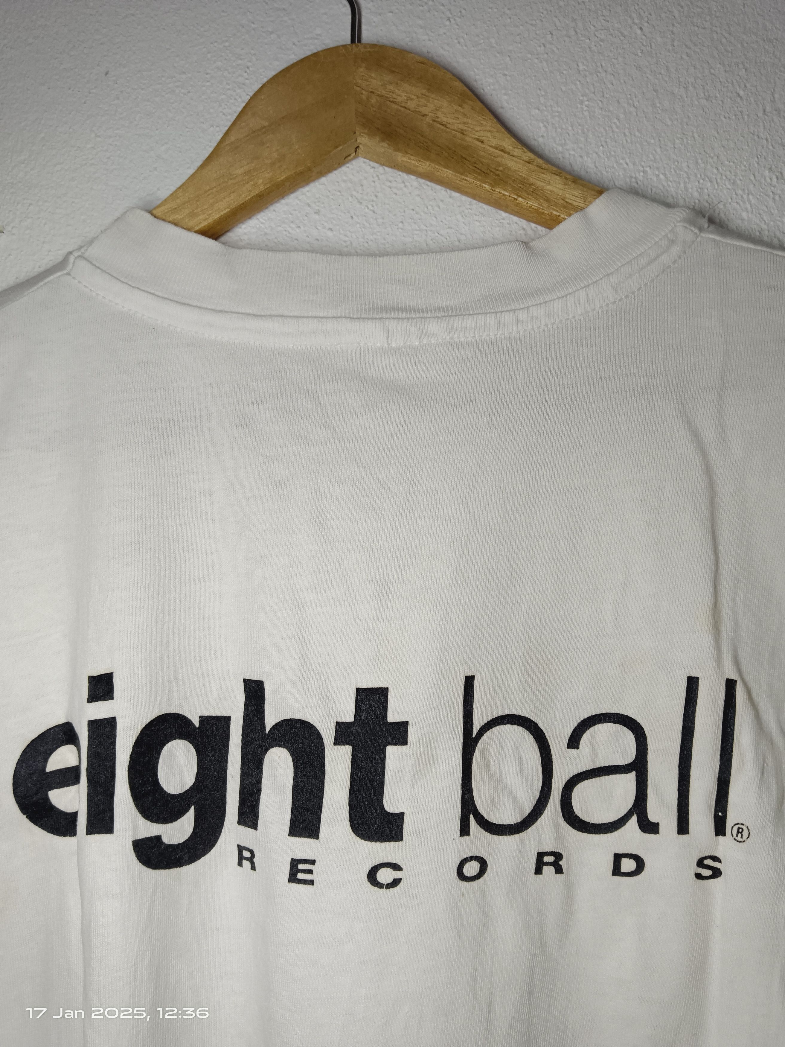 Vintage Vintage 90's Eightball Records logo e RETM Size US XL / EU 56 / 4 - 7 Thumbnail