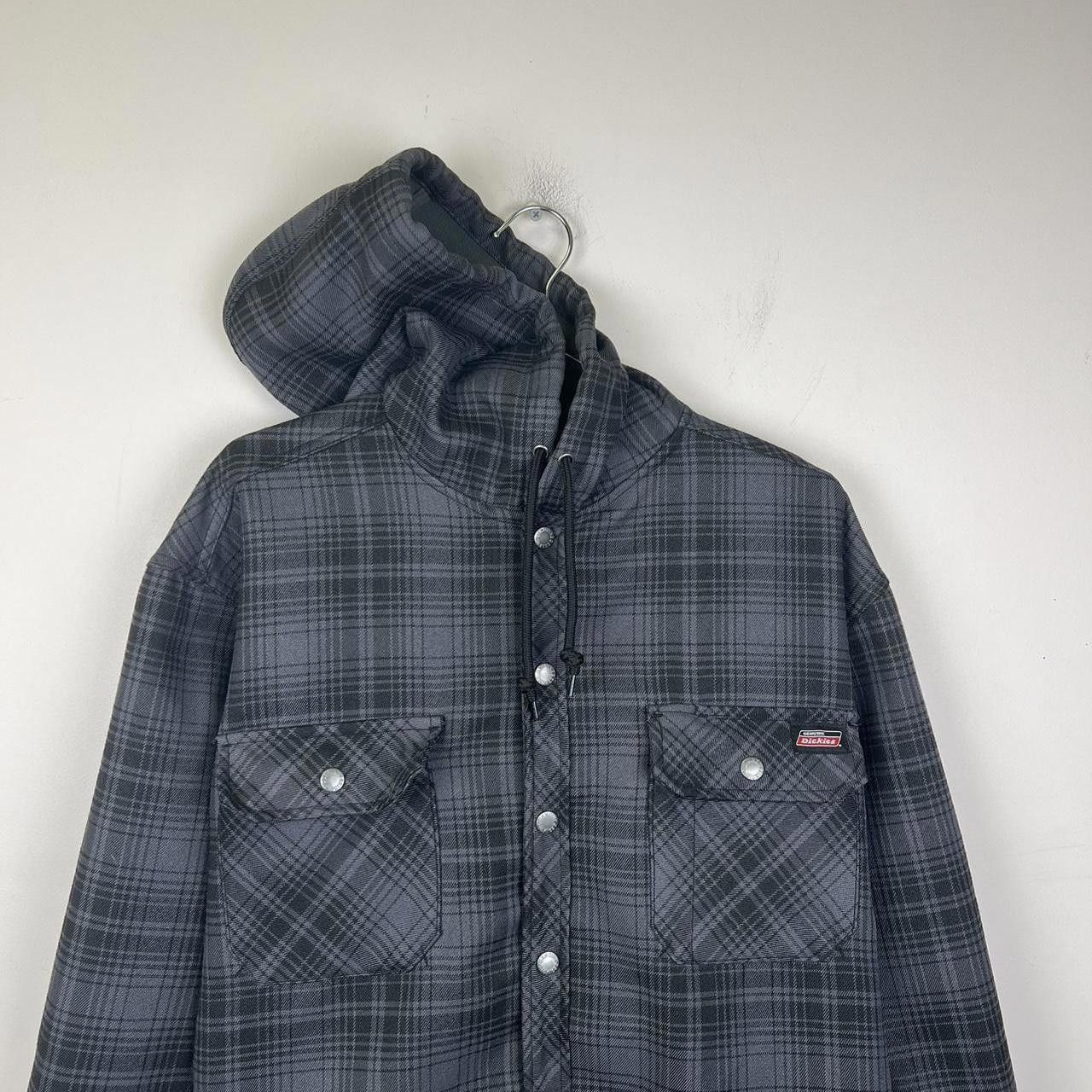 Dickies Dickies Plaid Hooded Shirt Jacket Size L Size US L / EU 52-54 / 3 - 2 Thumbnail
