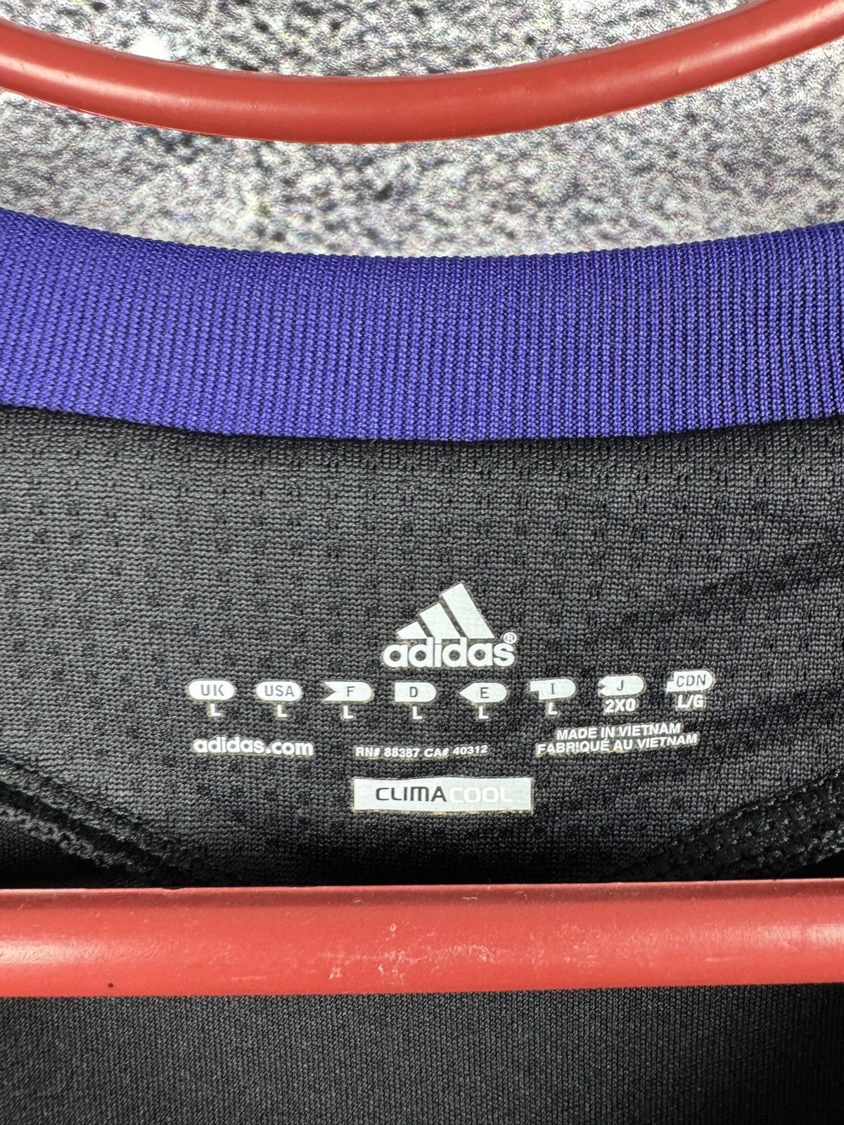 Adidas Vintage Adidas RSC Anderlecht Long Sleeve Jersey #9 Size US L / EU 52-54 / 3 - 11 Thumbnail