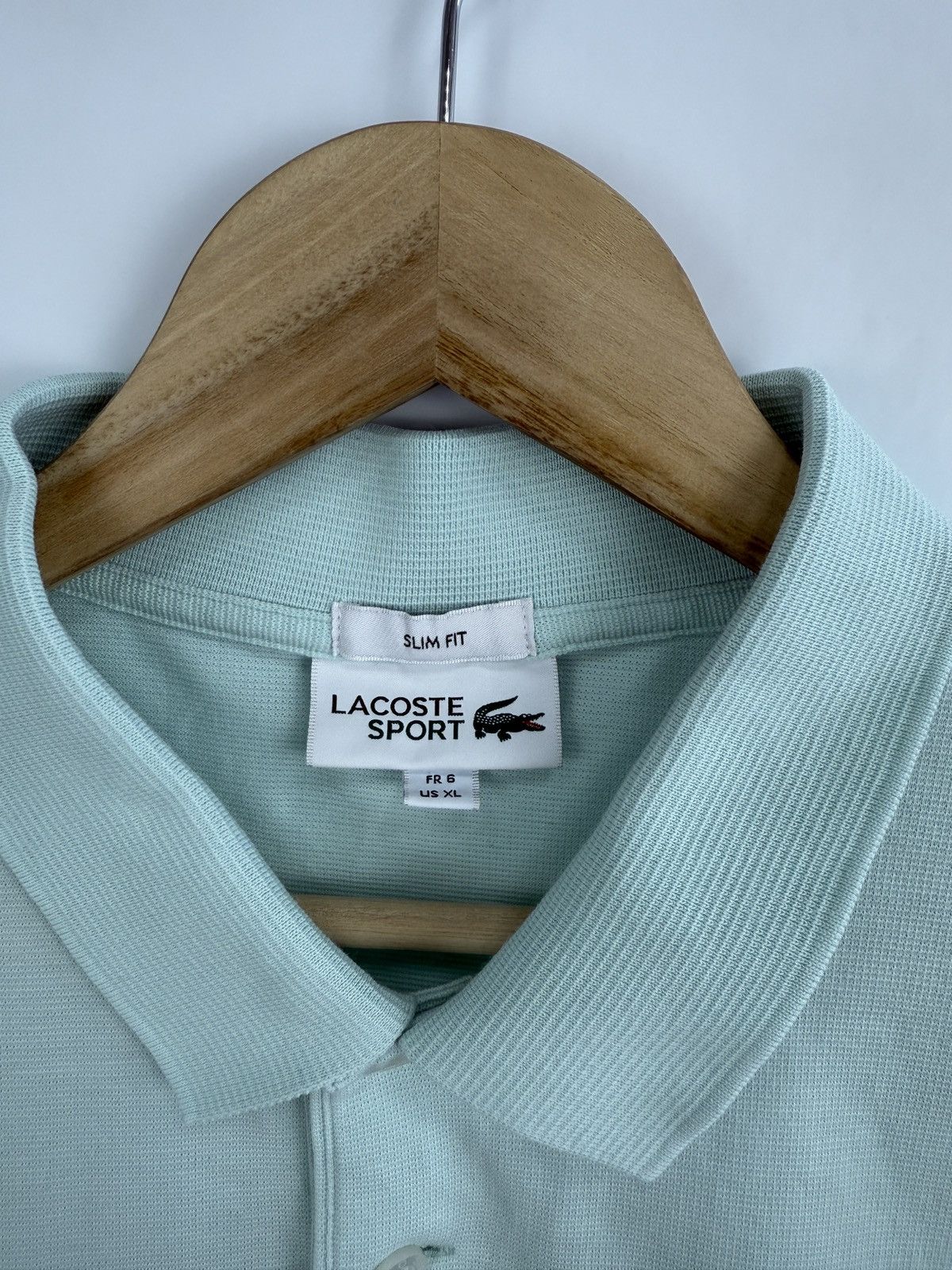 Lacoste 🇫🇷 Lacoste Sport Polo T-Shirt Slim Fit Made In France Retro Size US XL / EU 56 / 4 - 5 Thumbnail
