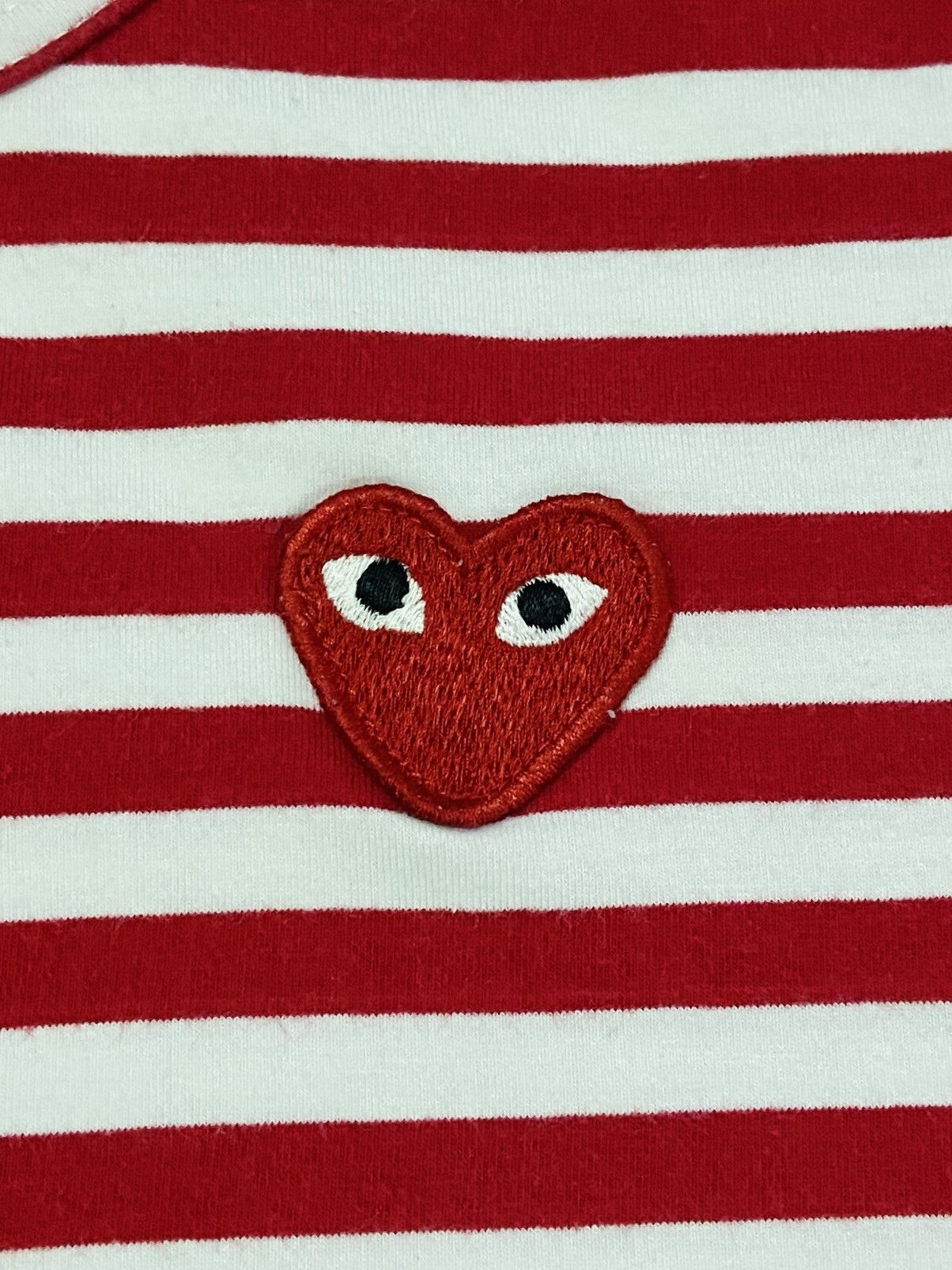 Comme des Garcons COMME DES GARCONS PLAY STRIPE TEE Size US S / EU 44-46 / 1 - 8 Thumbnail
