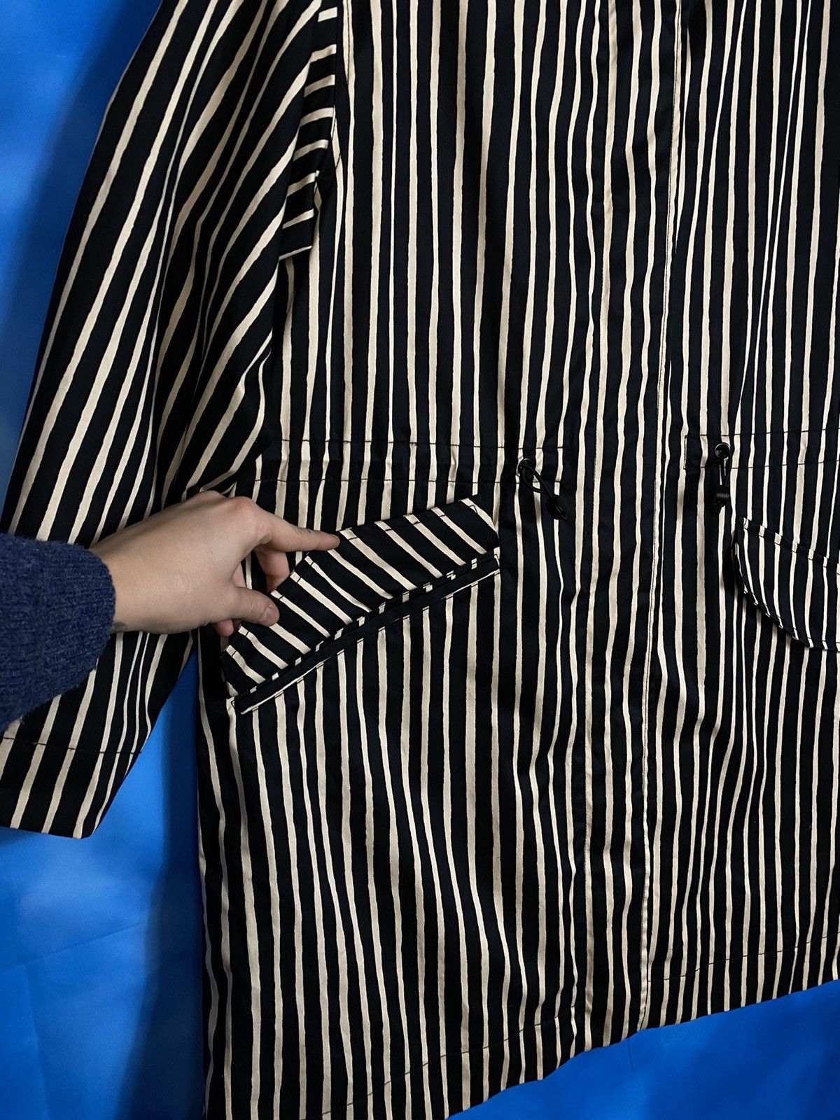 Japanese Brand × Marimekko Marimekko striped parka jacket Size M / US 6-8 / IT 42-44 - 3 Thumbnail