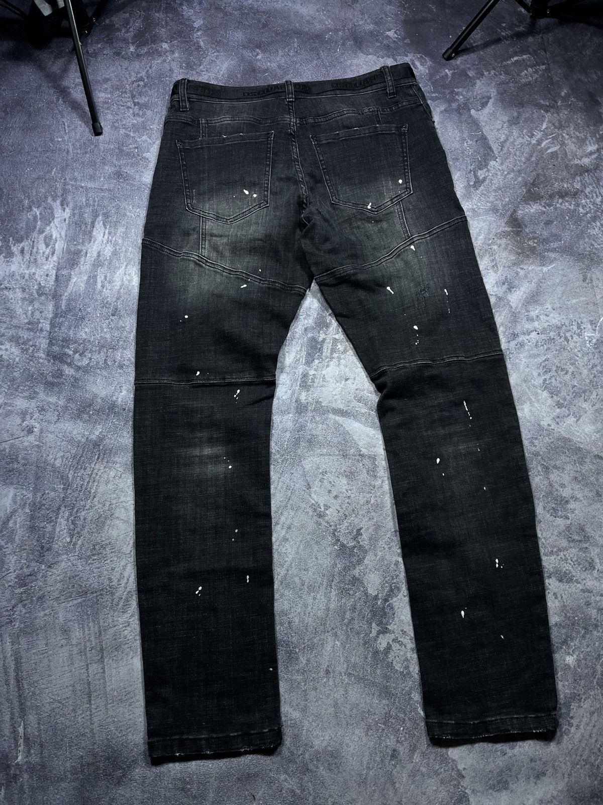 Dsquared2 Dsqaured2 Ripped Jeans Denim Vintage Streetwear Y2K Size US 40 / EU 56 - 8 Thumbnail