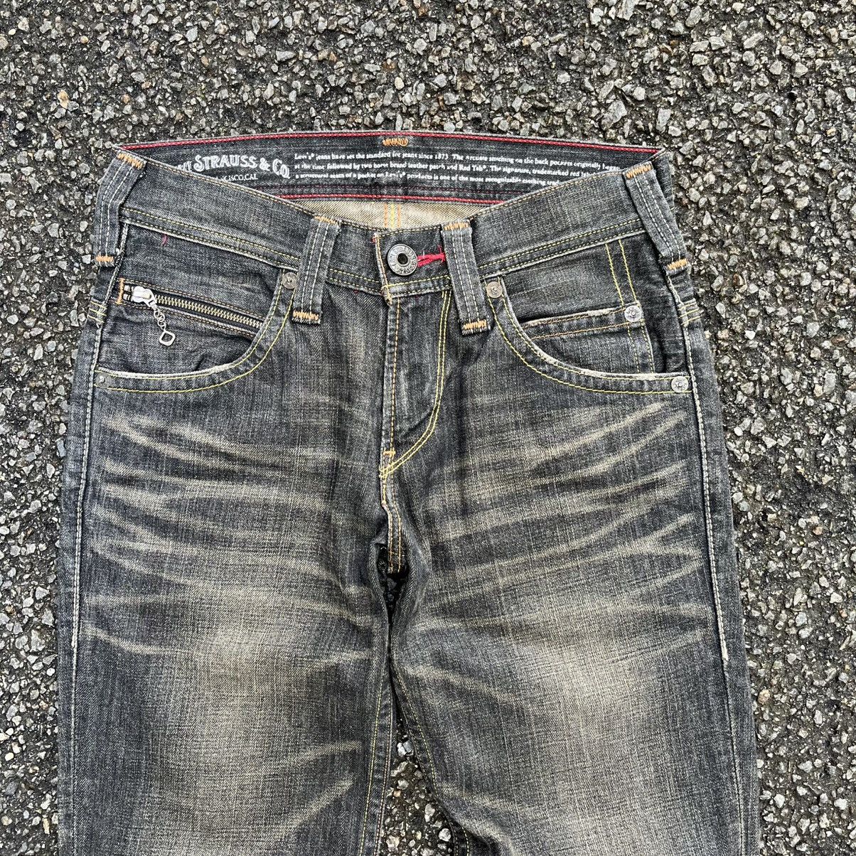 Hysteric Glamour Vintage Levis 502 Faded Black Stone Jeans Low Rise Denim Size US 29 - 2 Thumbnail