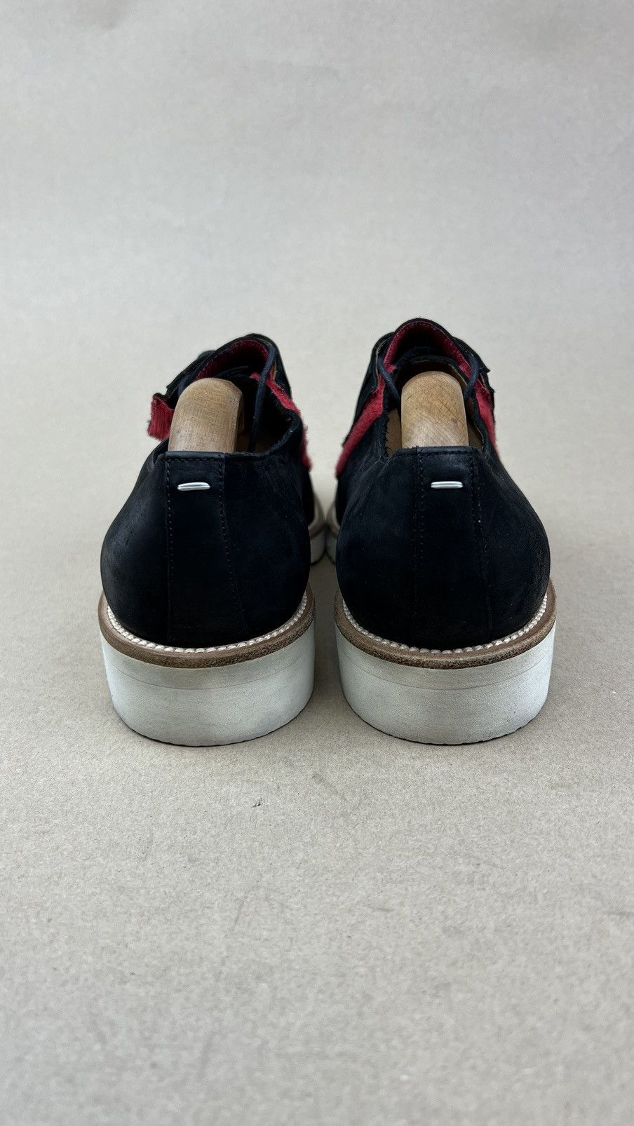 Maison Margiela MAISON MARGIELA Derby Matte Leather Shoes Velcro Fastening Size US 10 / EU 43 - 7 Thumbnail