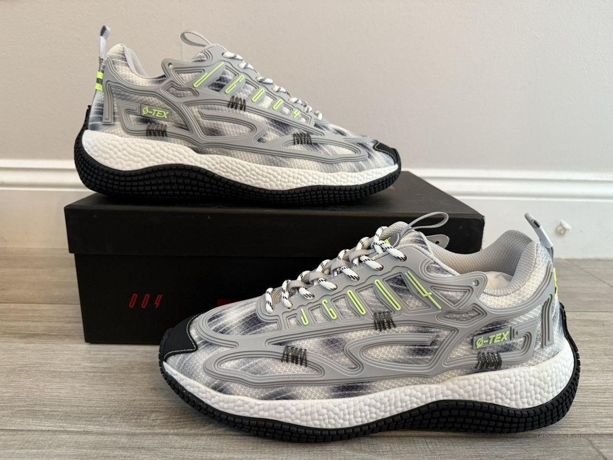 John Geiger JG John Geiger 004 GITD Grey Black Glow in the Dark Sz 12 Size US 12 / EU 45 - 1 Thumbnail