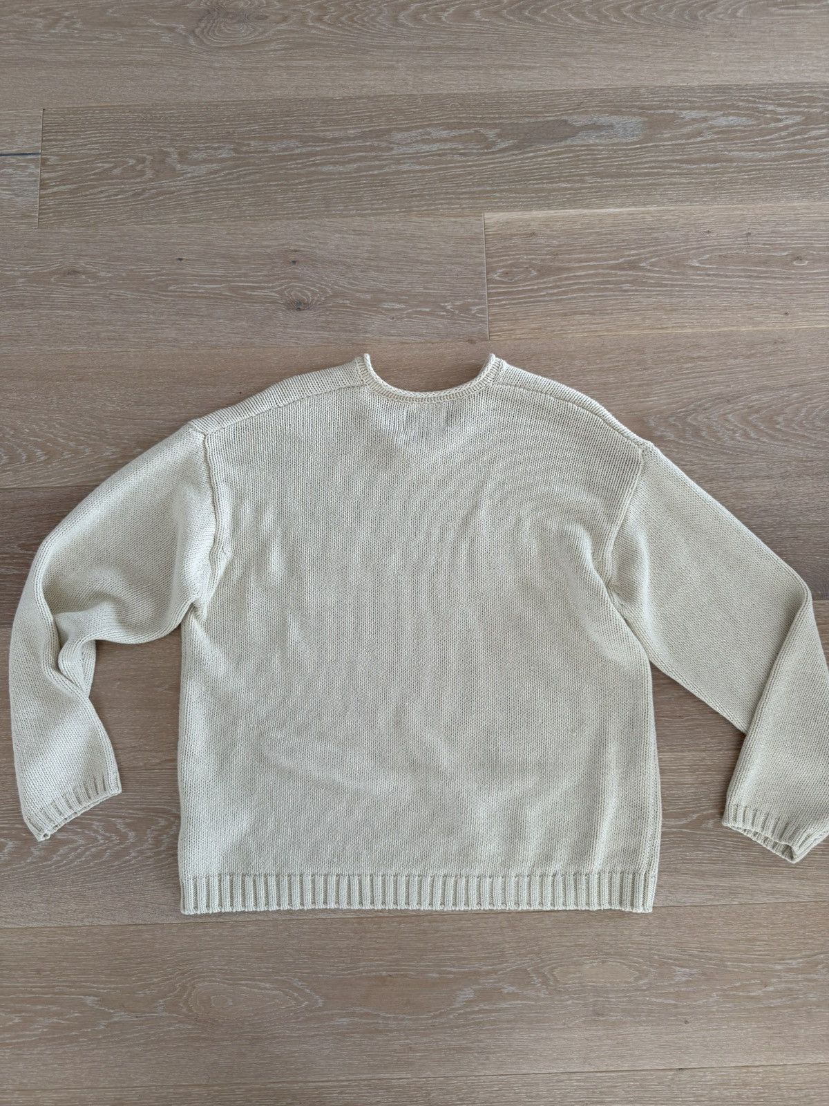 Stussy Stüssy Embroidered V-neck Logo sweater Size US L / EU 52-54 / 3 - 5 Thumbnail
