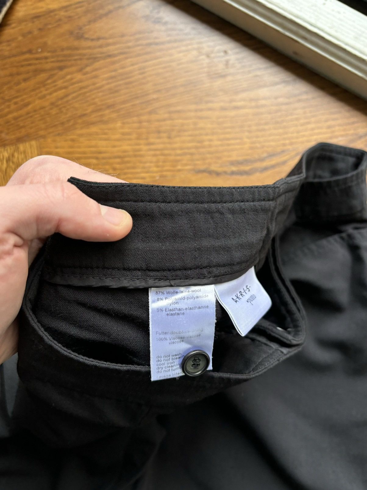 Akris × Designer Akris Punto Wool Pants Made in Switzerland Womens Designer Size 32" / US 10 / IT 46 - 5 Thumbnail