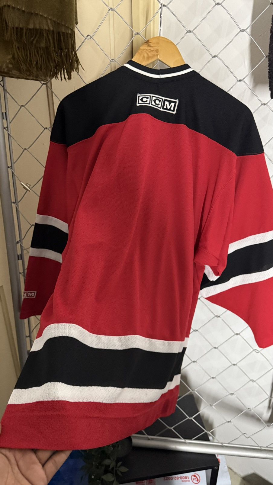 Vintage Vintage CCM New Jersey Devil lil peep hellboy Size US M / EU 48-50 / 2 - 6 Thumbnail