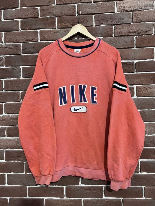 Nike 90s discount spellout swoosh sweatshirt