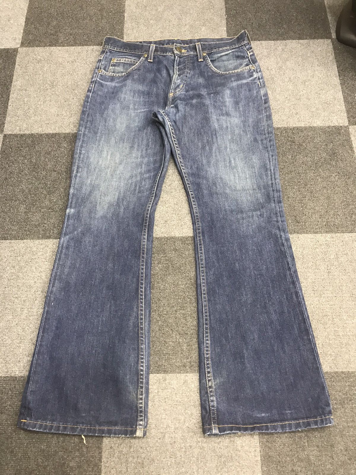 Lee Boot Cut Lee Blue Wash Jeans Size US 32 / EU 48 - 3 Thumbnail