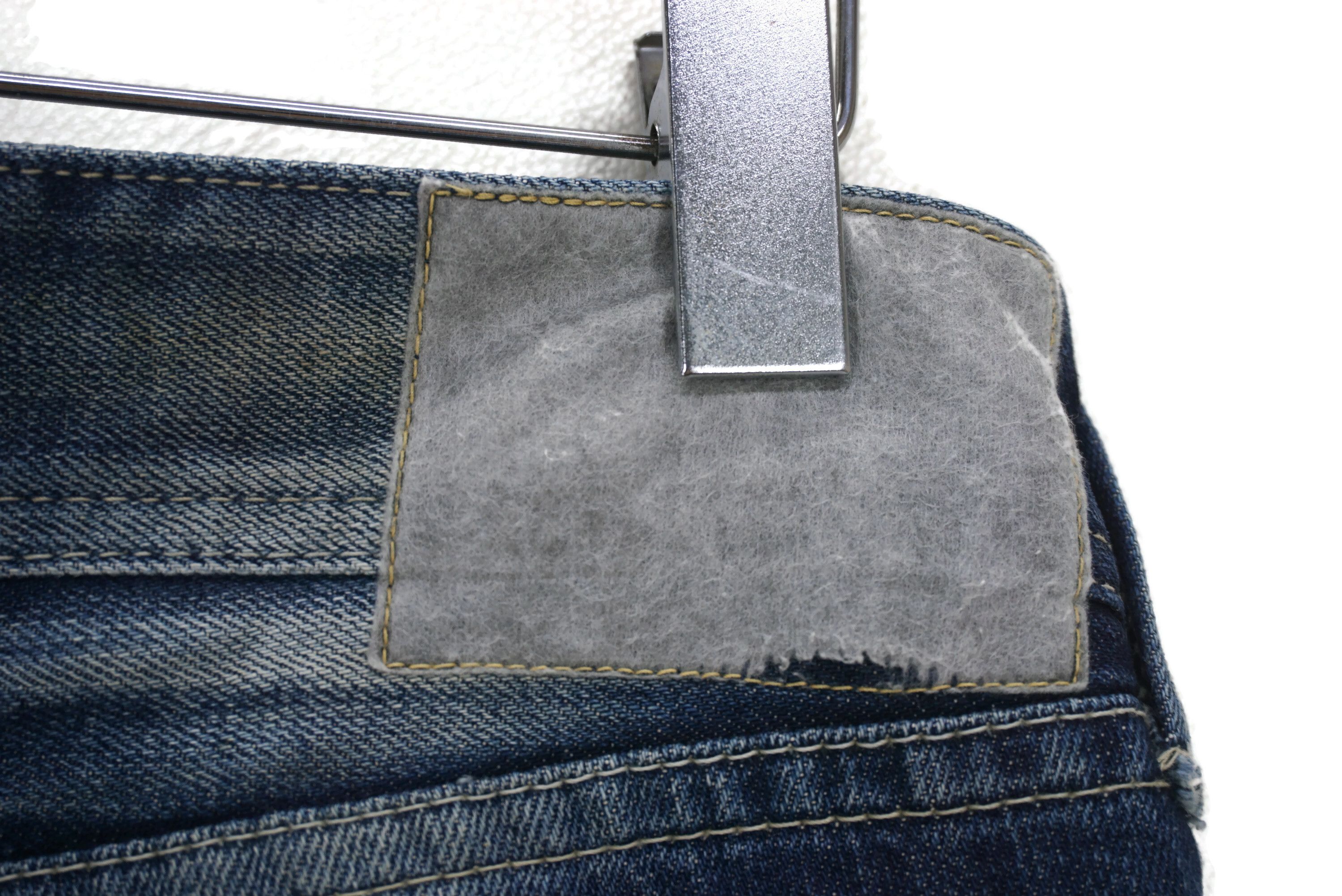 Japanese Brand Vanquish Jeans Size W30xL33.5 Gold Low-Rise Slim Denim Size US 28 / EU 44 - 10 Thumbnail