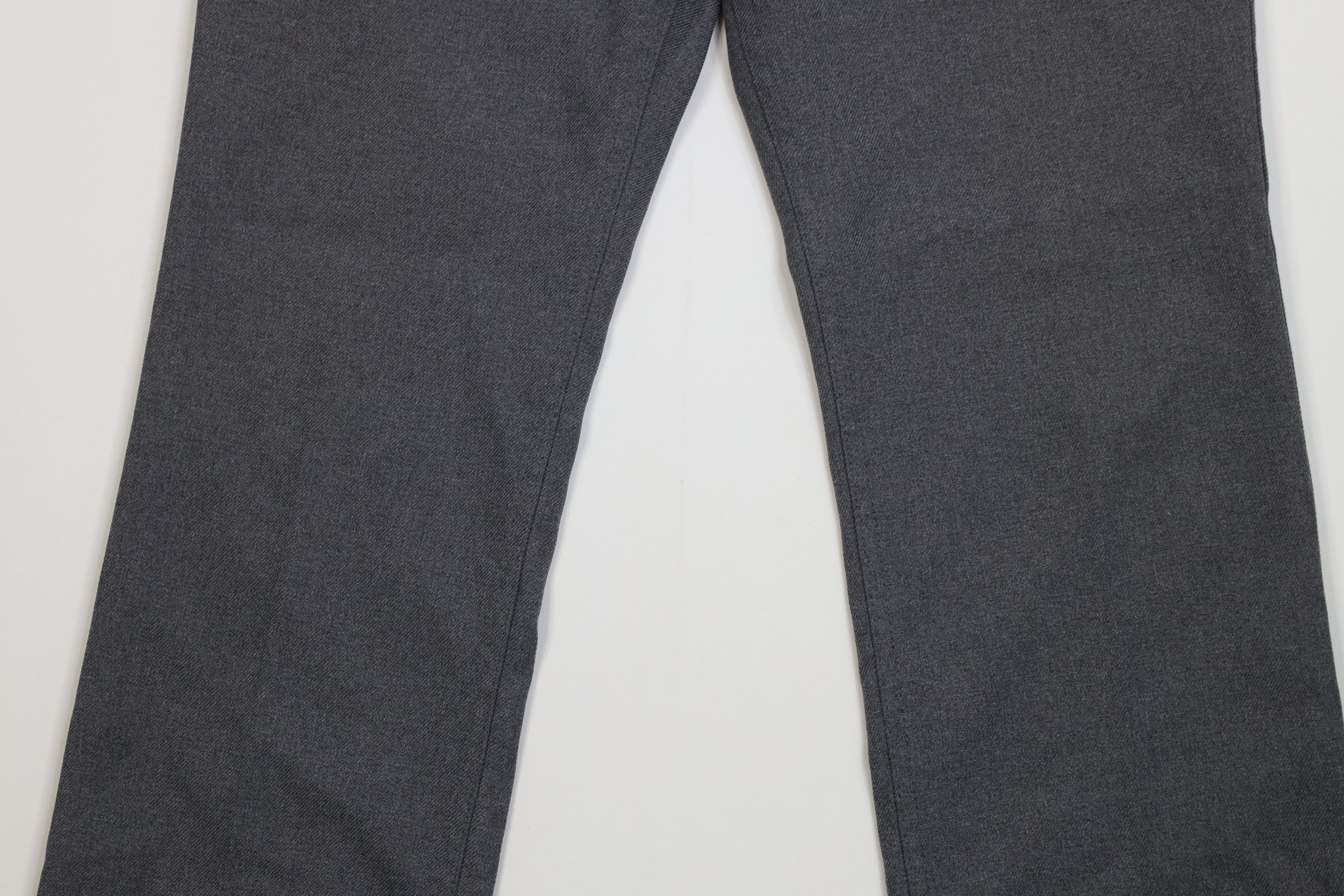 Levi's Vintage 90s Levis 517 Knit Flared Wide Leg Pants Gray USA Size US 36 / EU 52 - 3 Thumbnail