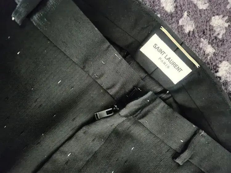 Saint Laurent Paris Saint Laurent Paris Sz 50 Saint Laurent Paris 20AW Runway Size US 34 / EU 50 - 6 Thumbnail