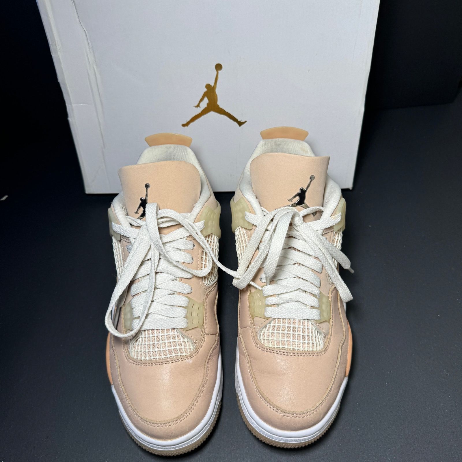 Jordan Brand × Nike Size 7.5 - Wmns Air Jordan 4 Retro Shimmer Women's Shoes Size US 7.5 / IT 37.5 - 4 Thumbnail